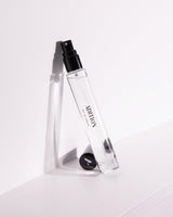 Adition Erotica Eau de Parfum housed in a luxury glass spray vial. A compilation of familiar touch, spicy woods and worn-in leather anchored on the raw material of Australian Sandalwood.